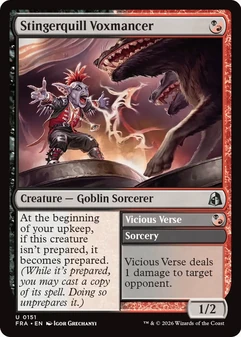 Stingerquill Voxmancer // Vicious Verse #151