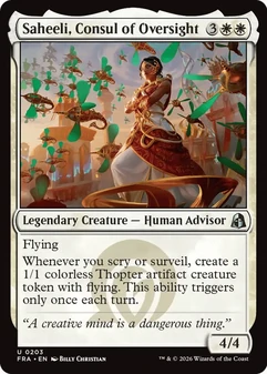 Saheeli, Consul of Oversight #203