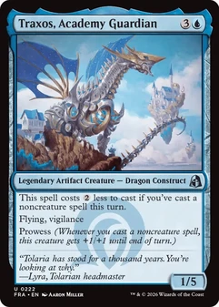 Traxos, Academy Guardian #222