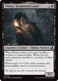 Winter, Tormented Loner #240