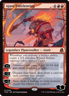 Ajani Unrelenting #242