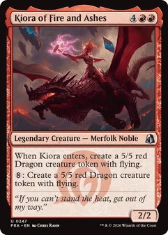 Kiora of Fire and Ashes #247