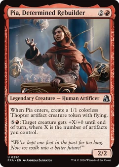 Pia, Determined Rebuilder #250