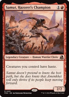 Samut, Hazoret's Champion #251