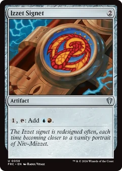 Izzet Signet #058