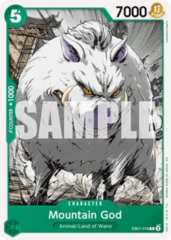 Mountain God #18a