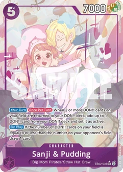 Sanji & Pudding #35a