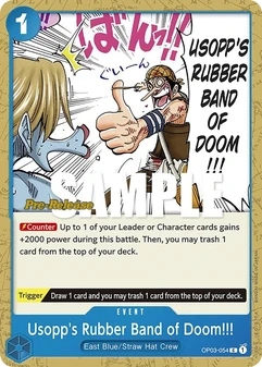 Usopp's Rubber Band of Doom!!! #054a