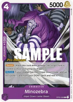 Minozebra #068a