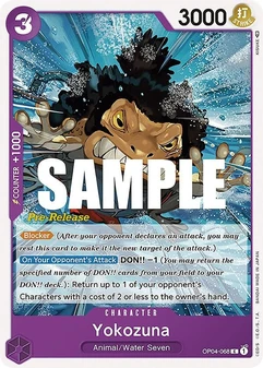 Yokozuna #068a