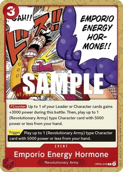 Emporio Energy Hormone #018a