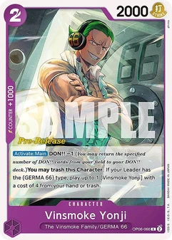 Vinsmoke Yonji #066c