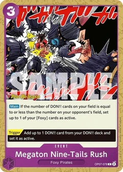 Megaton Nine-Tails Rush #078a