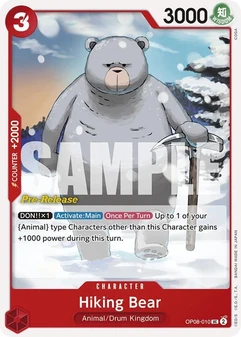 Hiking Bear #010a