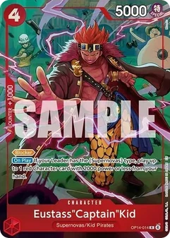 Eustass"Captain"Kid #014b