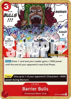Barrier Bulls #019a