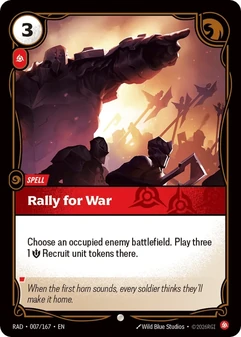 Rally For War #007