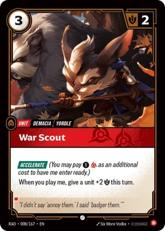 War Scout #008