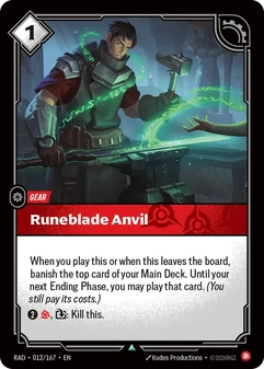 Runeblade Anvil #012