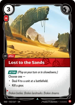 Lost To The Sands #013