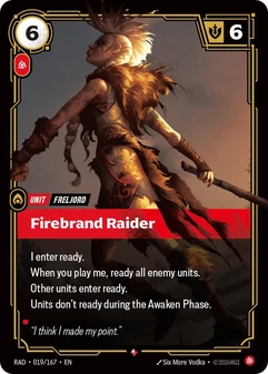Firebrand Raider #019
