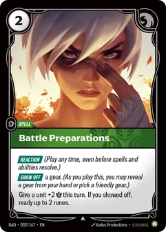 Battle Preparations #032