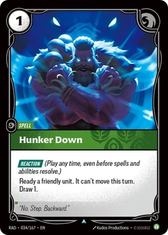 Hunker Down #034