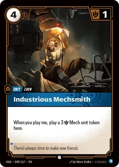 Industrious Mechsmith #049