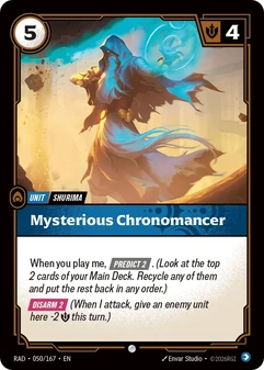 Mysterious Chronomancer #050