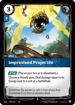 Improvised Projectile #056