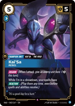 Kai'sa, Rebel #063