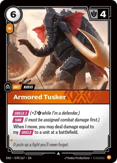 Armored Tusker #078