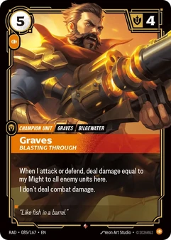 Graves, Blasting Through #085