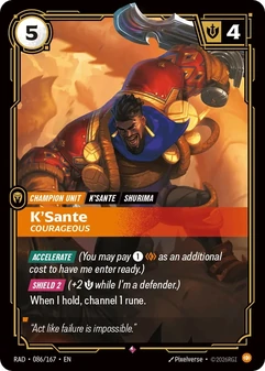 K'sante, Courageous #086