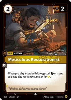 Meticulous Restorationist #120