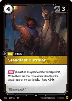 Steadfast Outrider #128