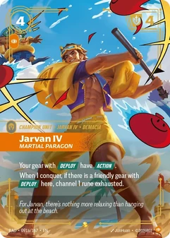 Jarvan Iv, Martial Paragon #91a
