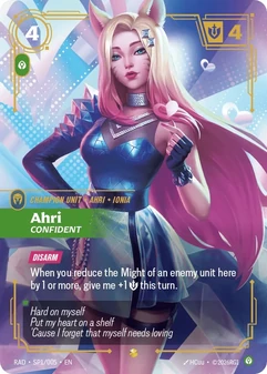 Ahri, Confident #SP1