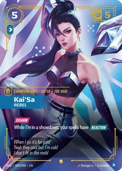 Kai'sa, Rebel #SP4