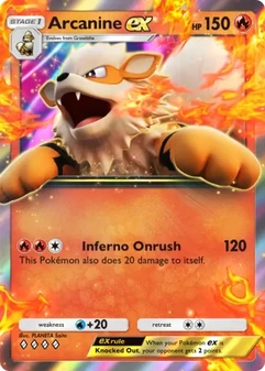 Arcanine ex #063
