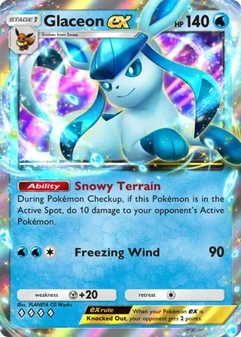 Glaceon ex #106