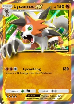 Lycanroc ex #222