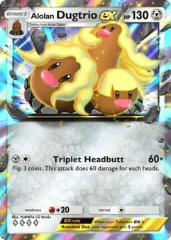 Alolan Dugtrio ex #251