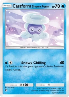 Castform Snowy Form #041