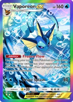 Vaporeon ex #196