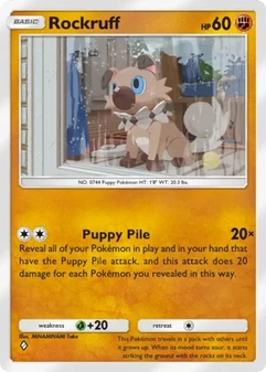 Rockruff #038
