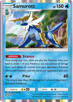 Samurott #044