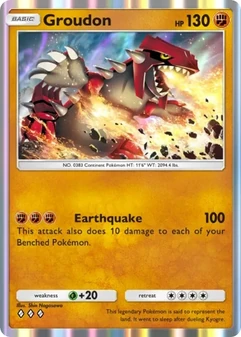 Groudon #083