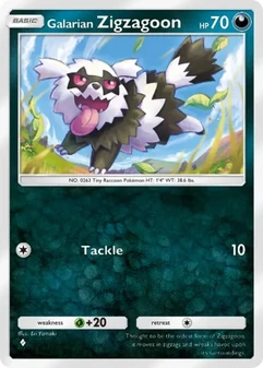 Galarian Zigzagoon #095