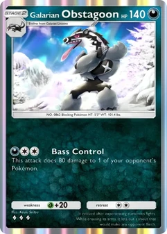 Galarian Obstagoon #097
